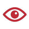 Left eye marker